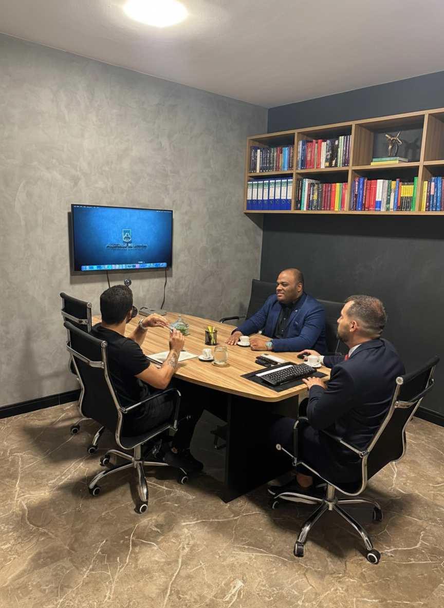 Sala de Reuniões Aconchegante